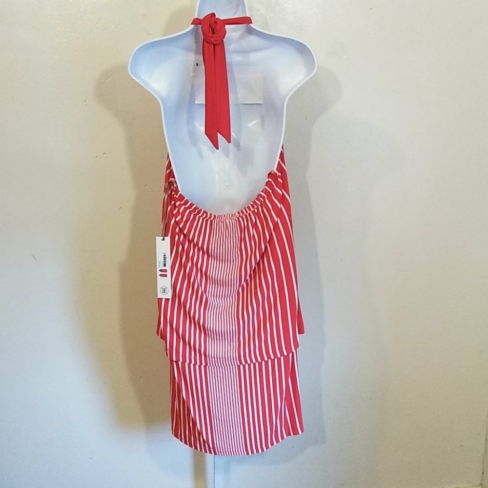 ALTON GRAY HALTER DRESS - Picture 3 of 8